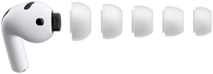 AirPods Pro 3, embouts en silicone, cinq tailles